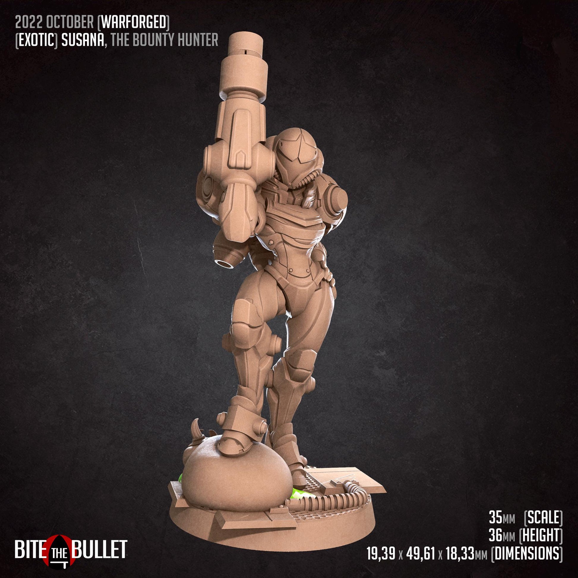 Susana, Bounty Hunter Miniature | Bite the Bullet