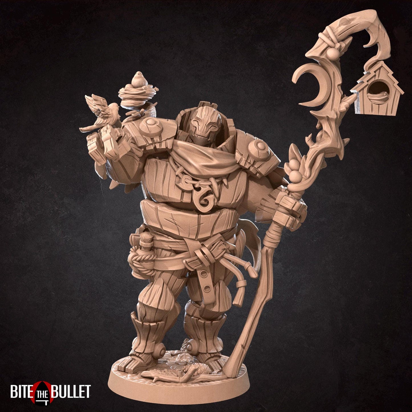 Warforged Druid Miniature | Bite the Bullet