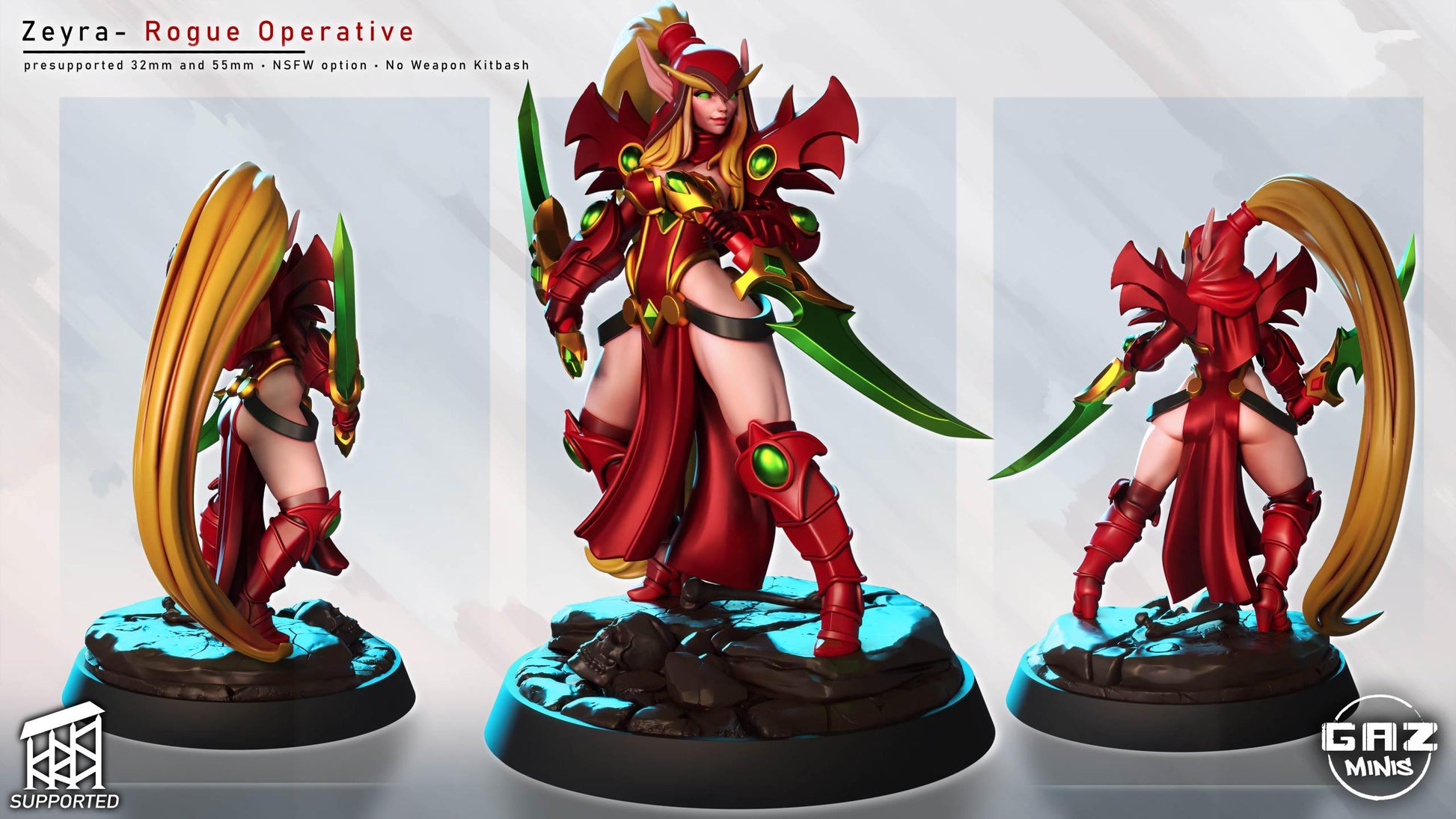 Zeyra - Rogue Operative | Gaz Minis