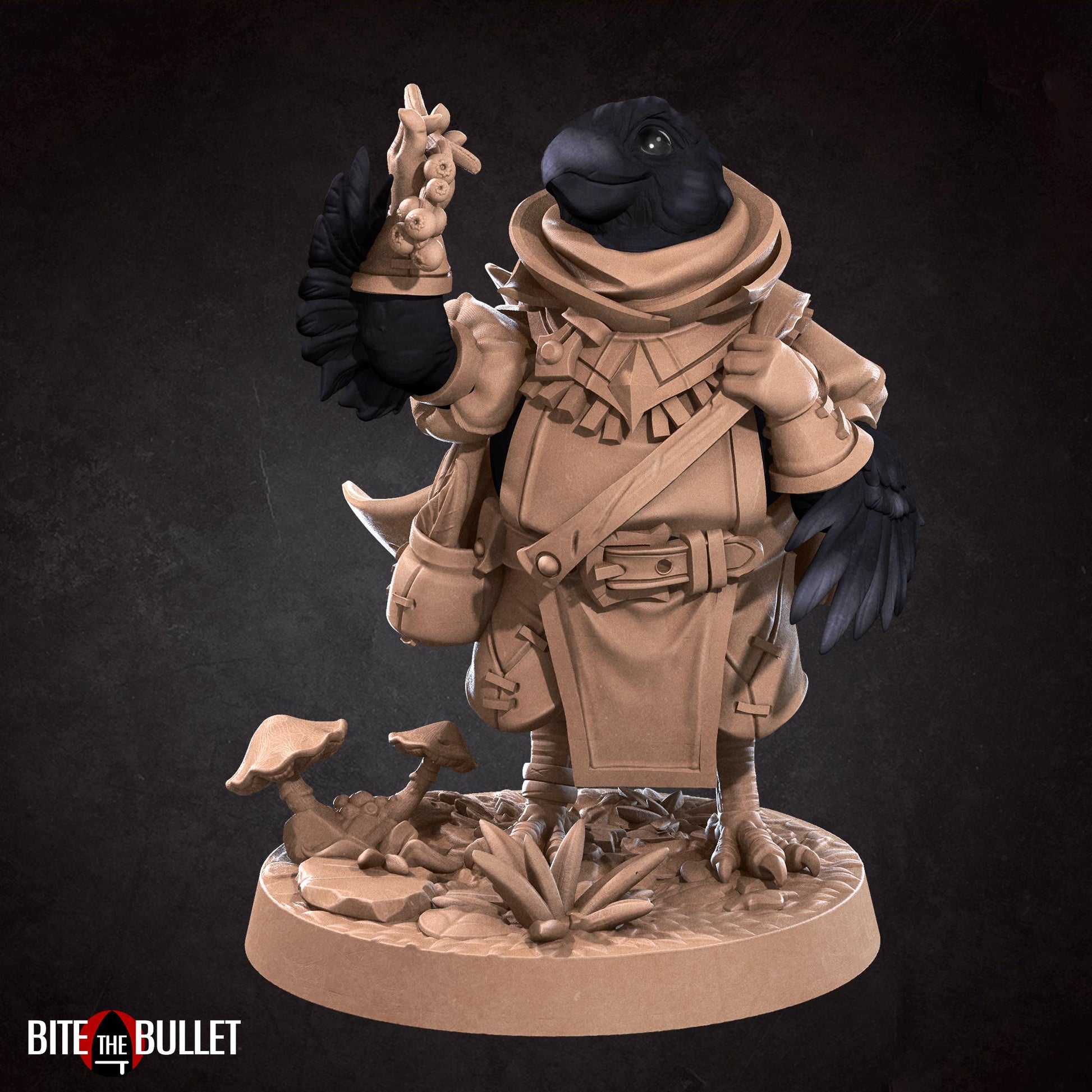 Berry, the Kenku Forager Miniature | Bite the Bullet