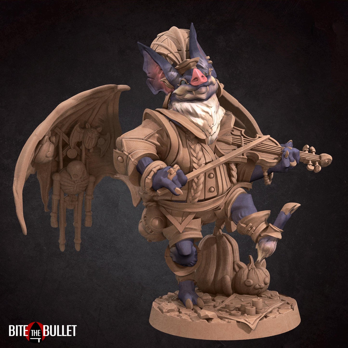Marcia, the Batfolk Puppeteer Miniature | Bite the Bullet