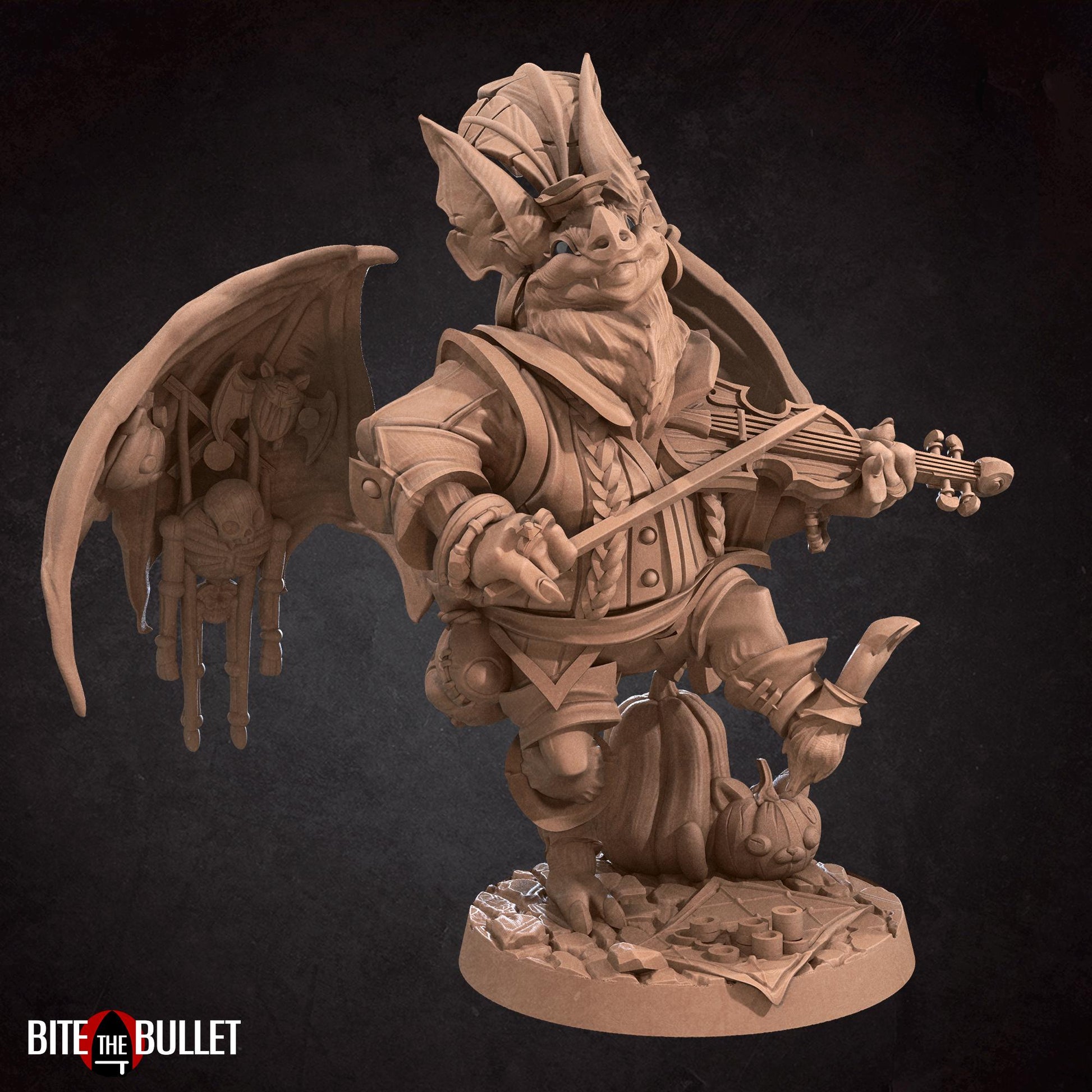 Marcia, the Batfolk Puppeteer Miniature | Bite the Bullet