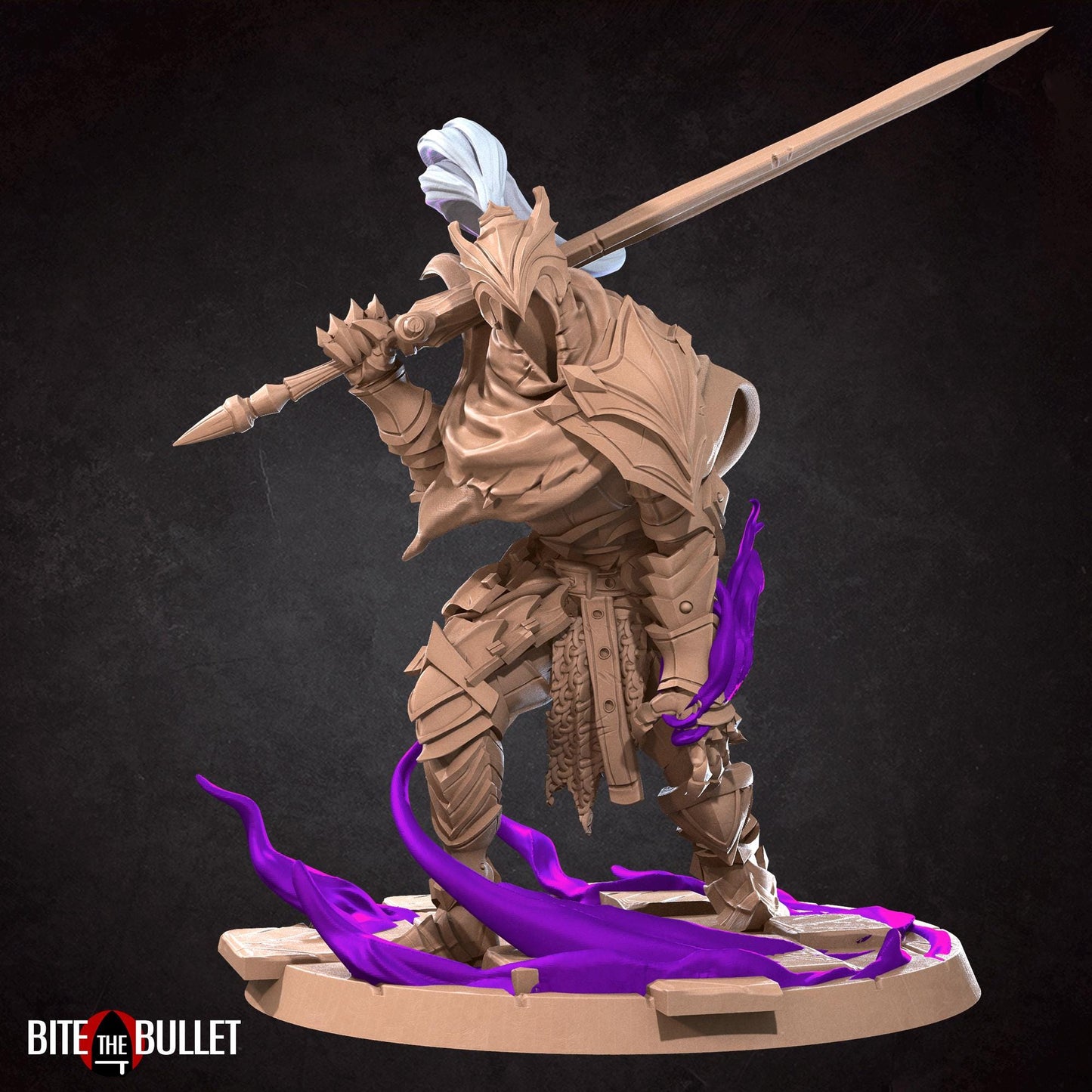 Fallen Knight Miniature | Bite the Bullet