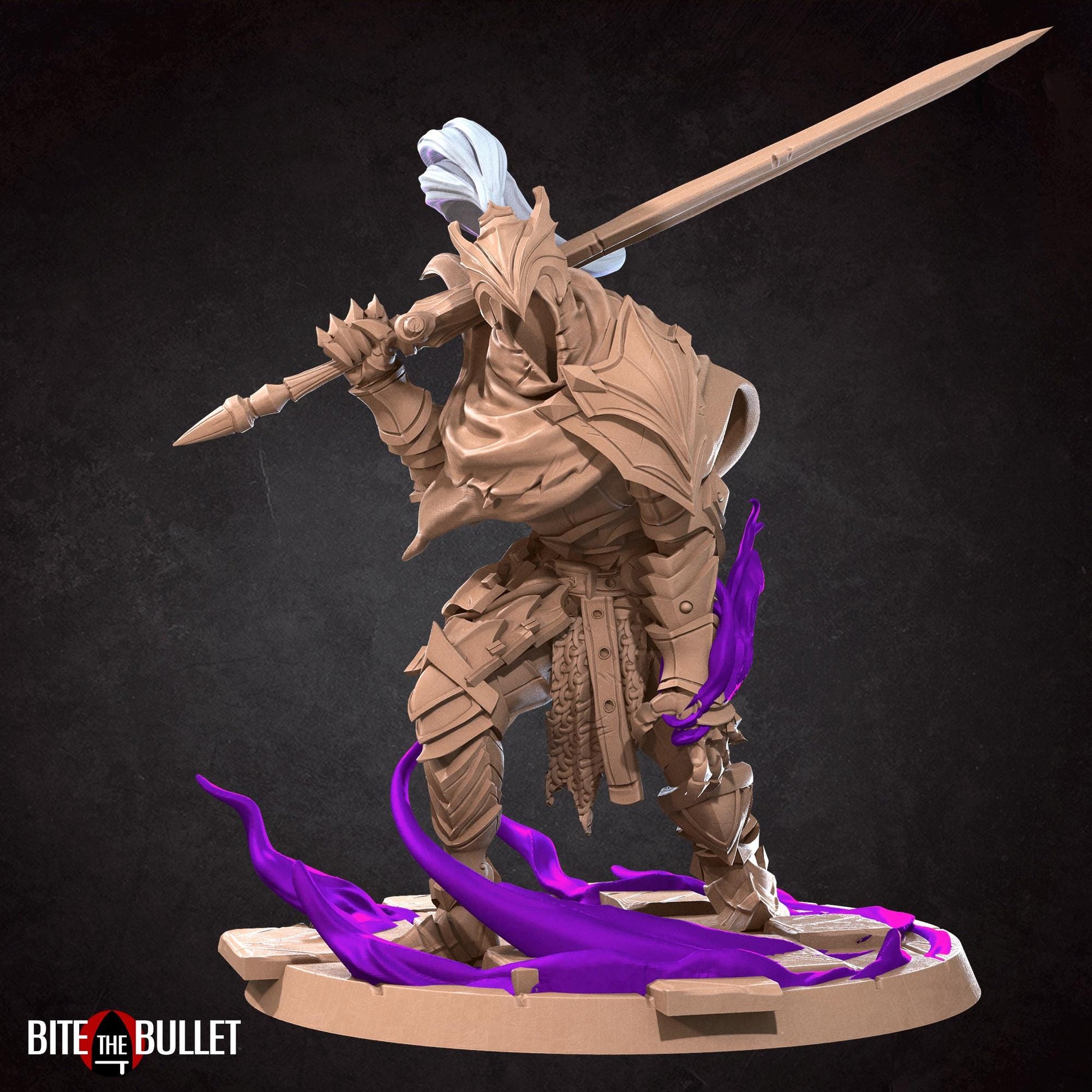 Fallen Knight Miniature | Bite the Bullet