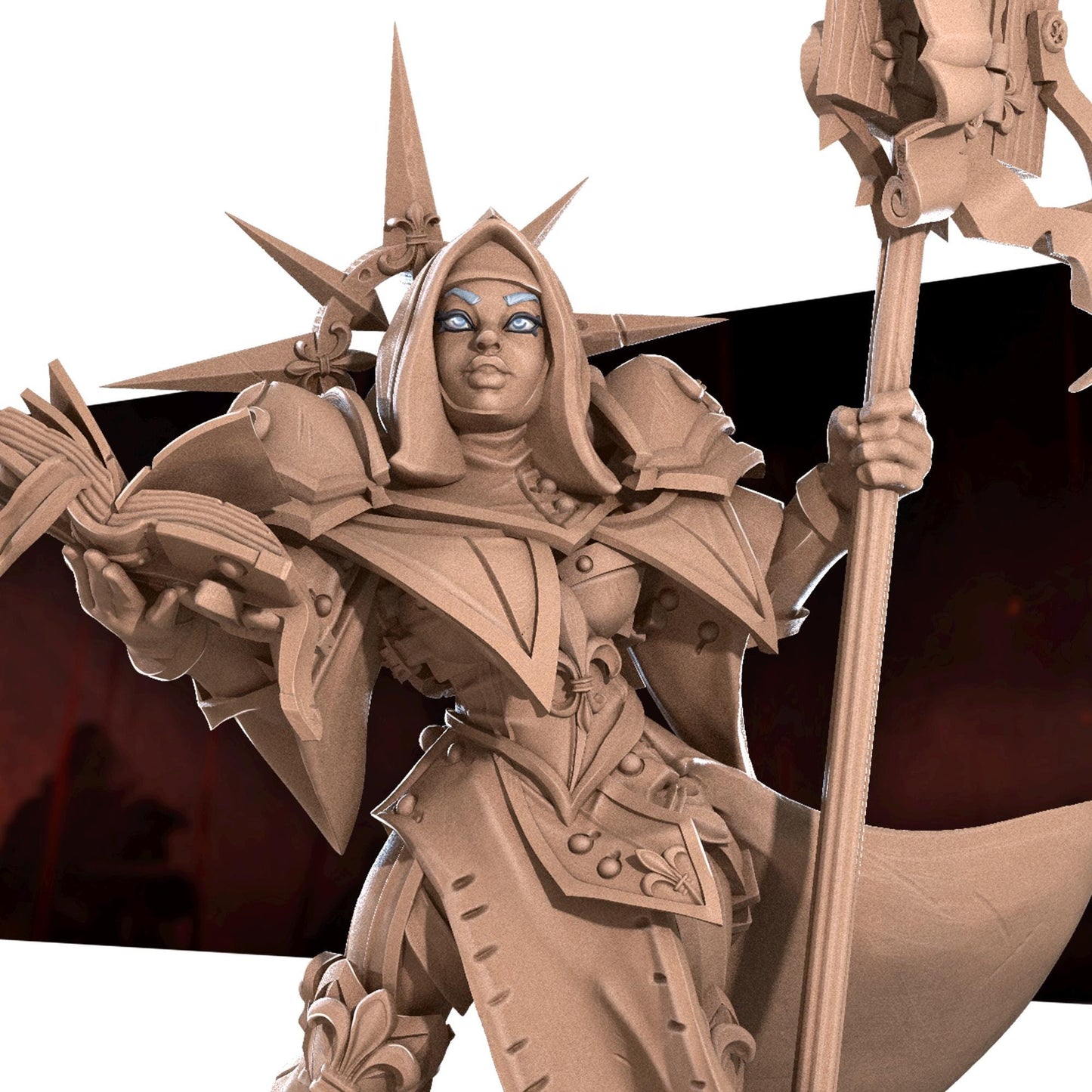 War Sister Adepta Miniature | Bite the Bullet