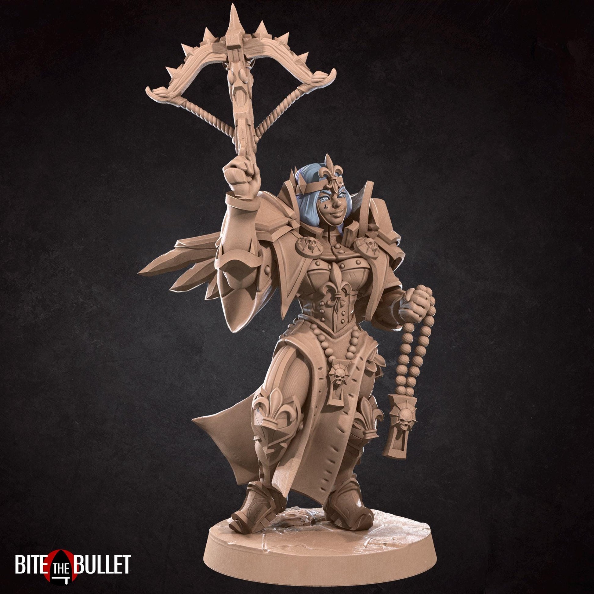 War Sister Support Cleric Miniature | Bite the Bullet
