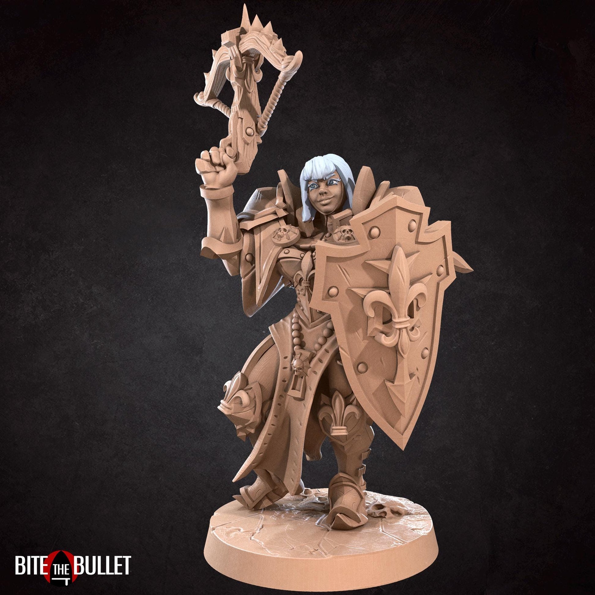 War Sister Support Cleric Miniature | Bite the Bullet