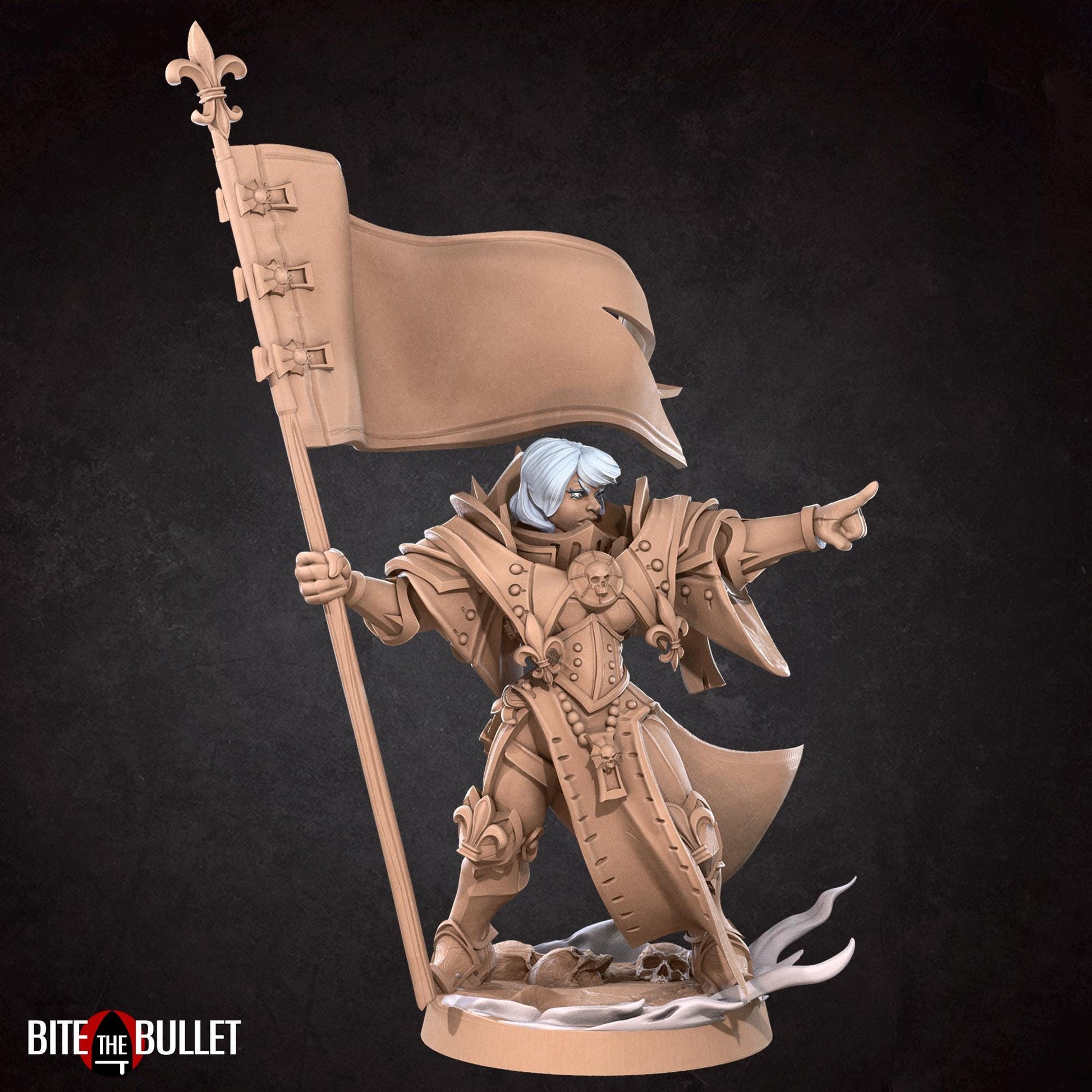 War Sister Squad Leader Miniature | Bite the Bullet