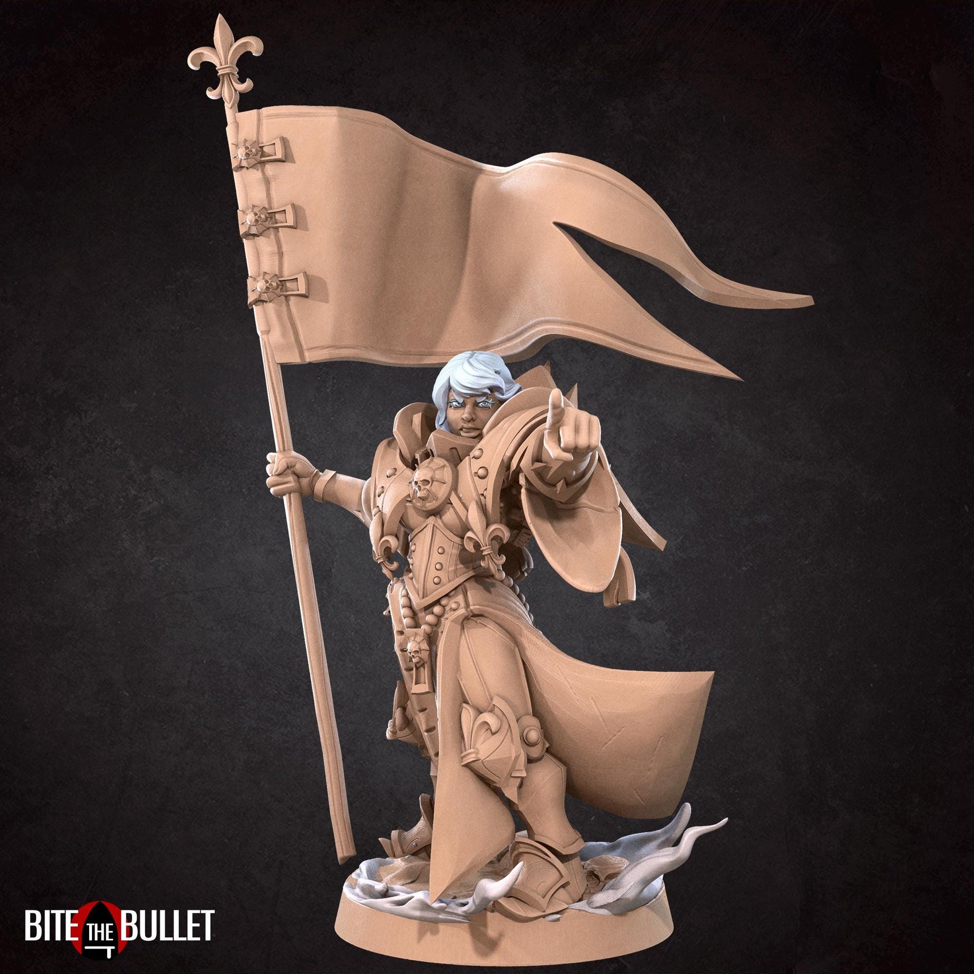War Sister Squad Leader Miniature | Bite the Bullet
