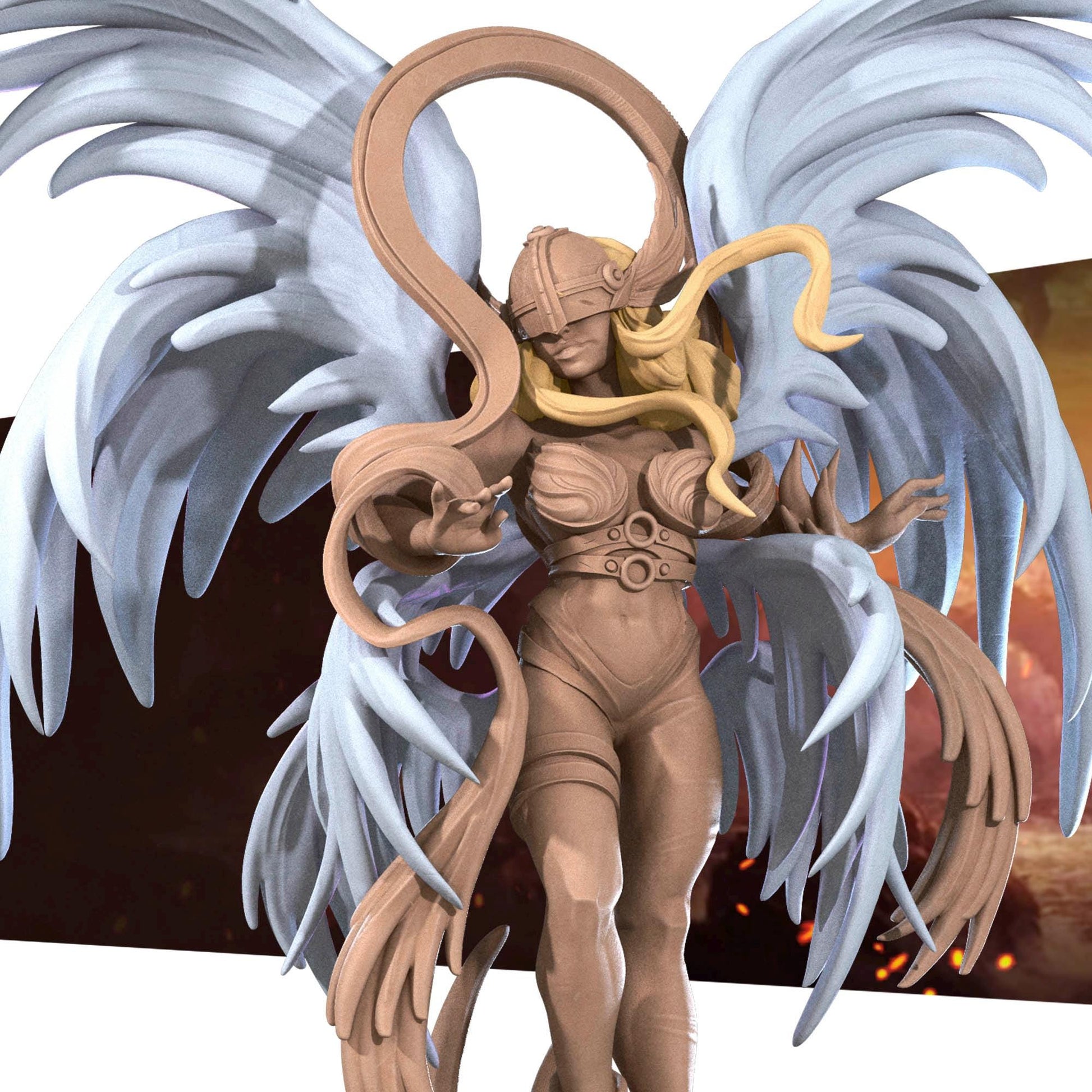 Maria, the Angel Miniature | Bite the Bullet