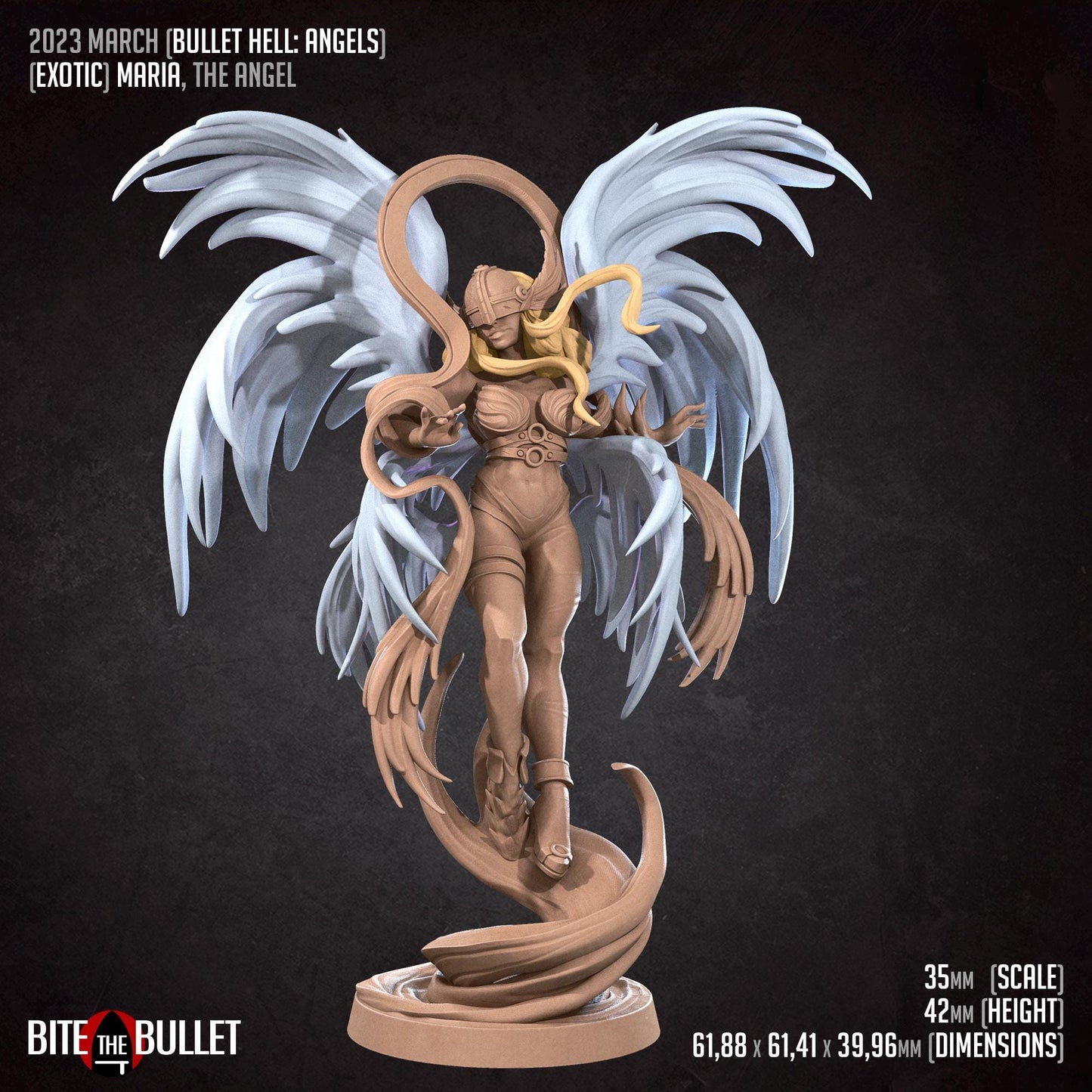 Maria, the Angel Miniature | Bite the Bullet