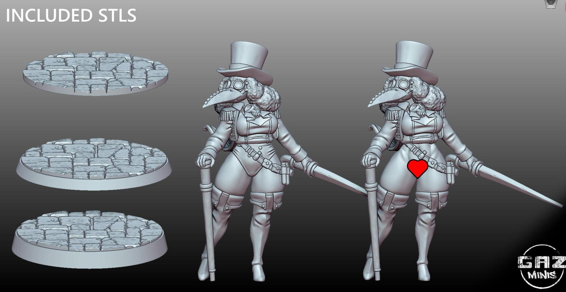 Plague Doctor Zara | Gaz Minis