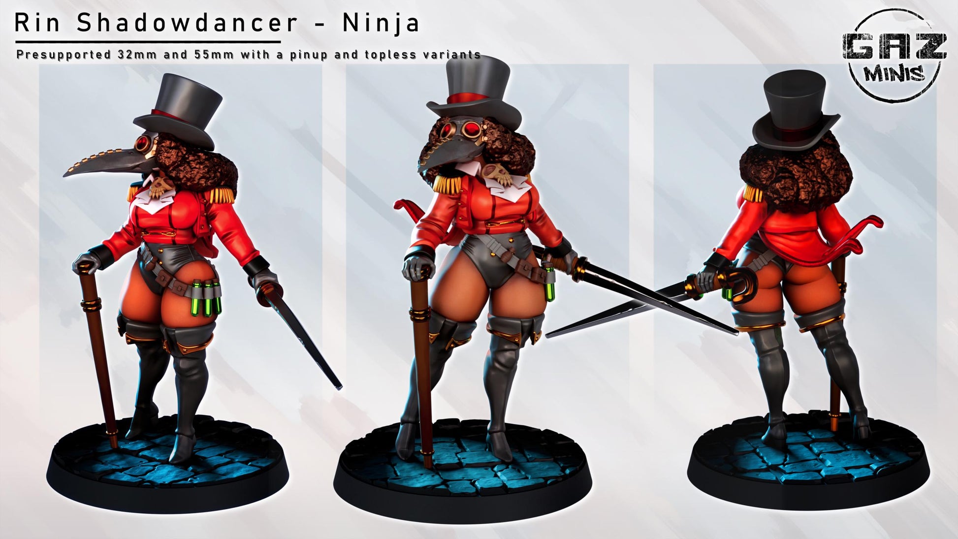 Plague Doctor Zara | Gaz Minis