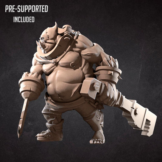 Blacksmith Assistant Miniature | Bite the Bullet