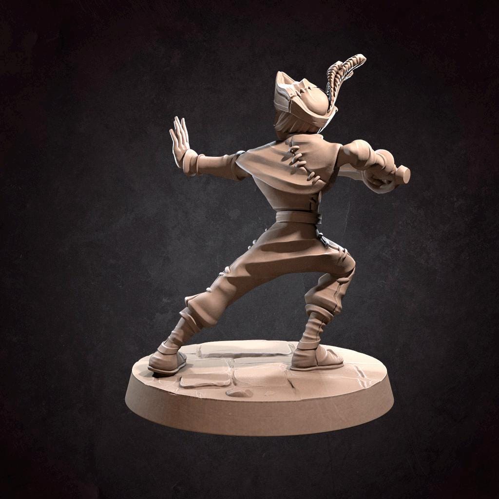 Young Squire Miniature | Bite the Bullet