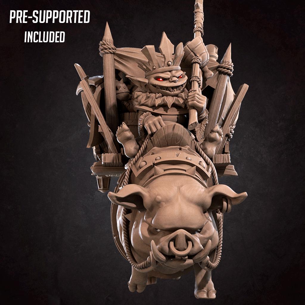 Goblin King Miniature | Bite the Bullet