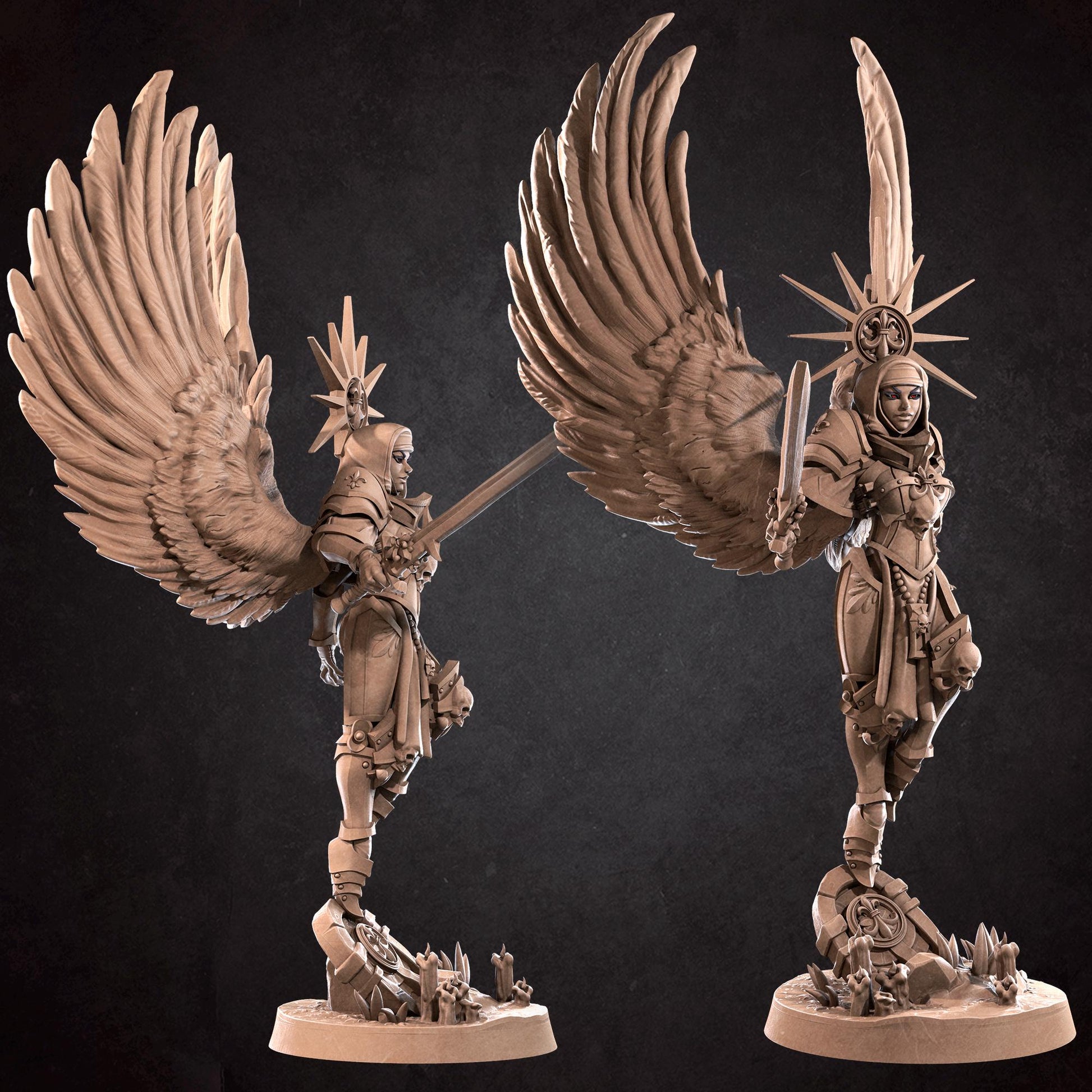War Sister Soledad, the Lightbringer Miniature | Bite the Bullet