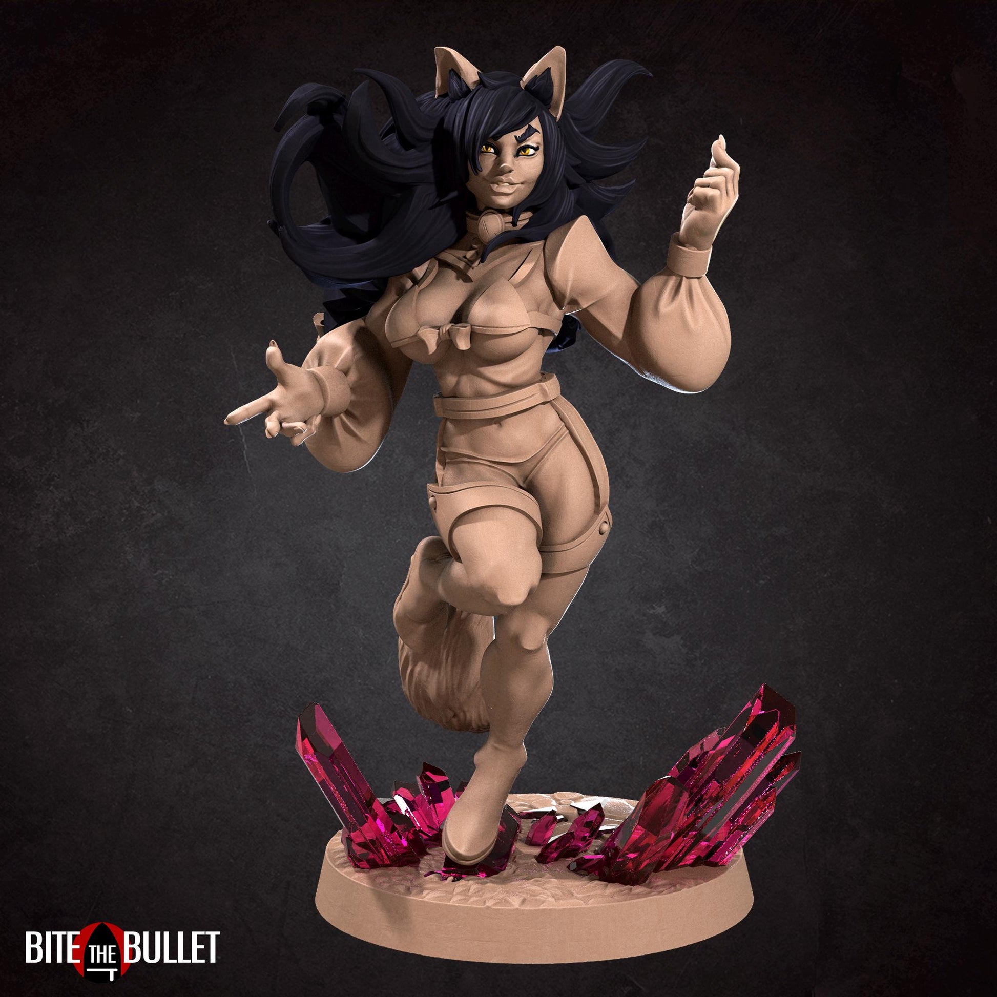 Lady Mahrian, the Foxfolk Maid Miniature | Bite the Bullet