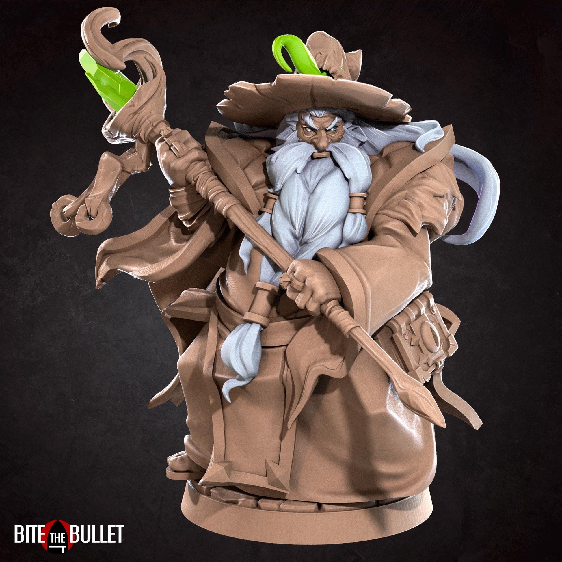 Myrmic Emrys, the Chunky Wizard Miniature | Bite the Bullet