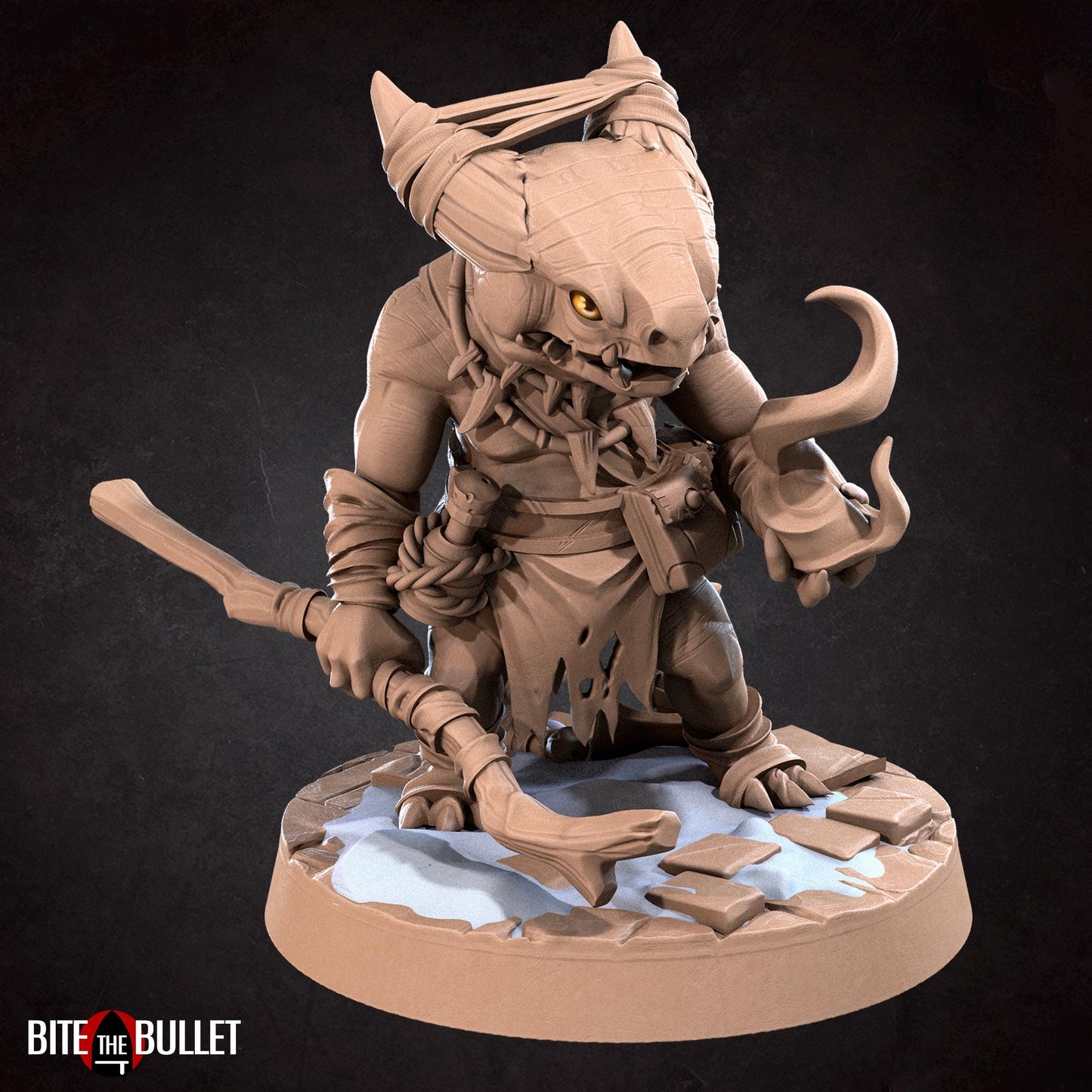 Kobold Sorcerer Miniature | Bite the Bullet