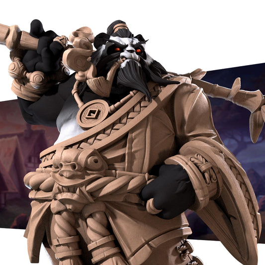 Sam Wisecloud, the Dojo Master Panda Miniature | Bite the Bullet