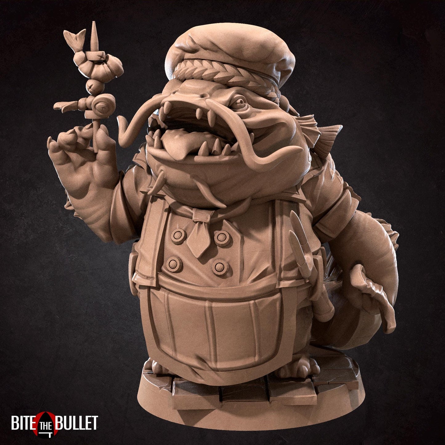 Locathah Chef Miniature | Bite the Bullet