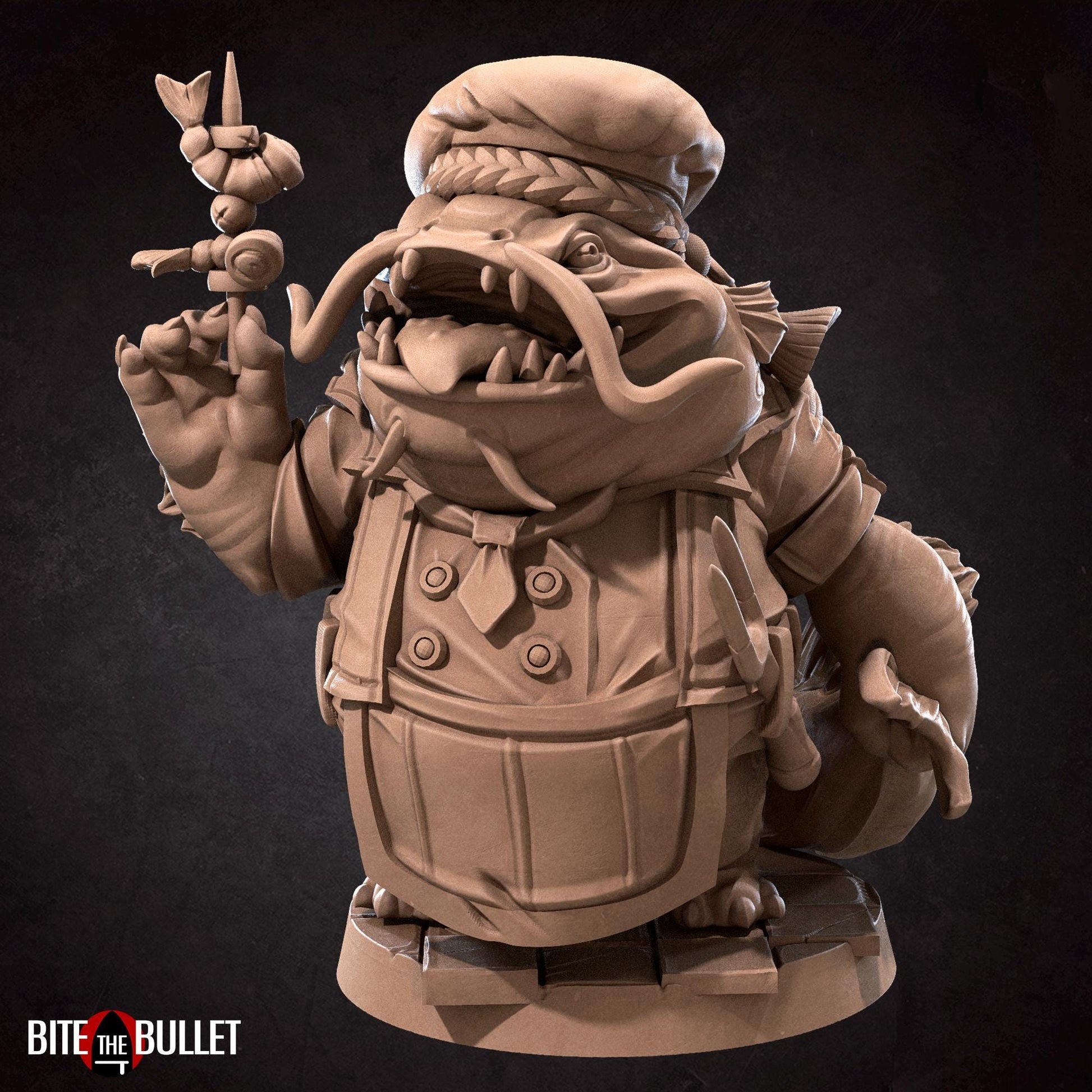Locathah Chef Miniature | Bite the Bullet