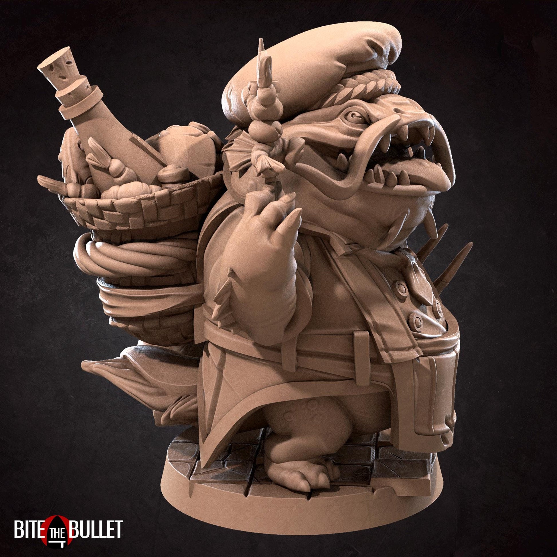 Locathah Chef Miniature | Bite the Bullet
