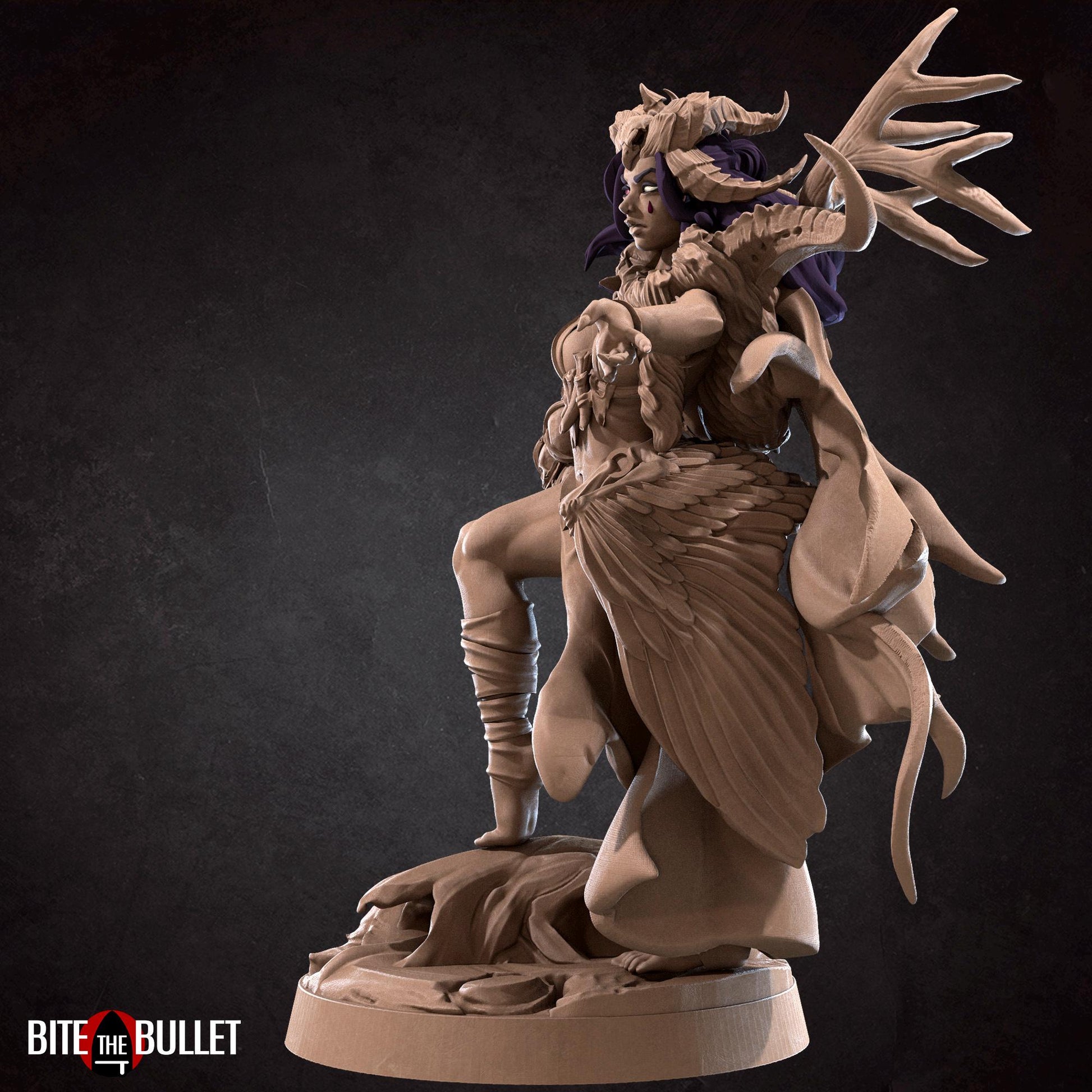 Circe, the Black Scavenger Miniature | Bite the Bullet
