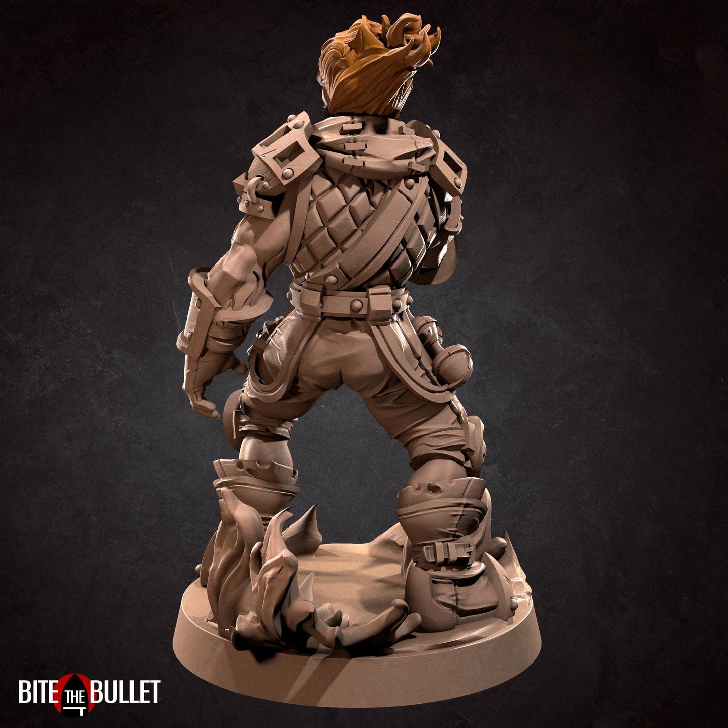 Fire Genasi Artificer Miniature | Bite the Bullet