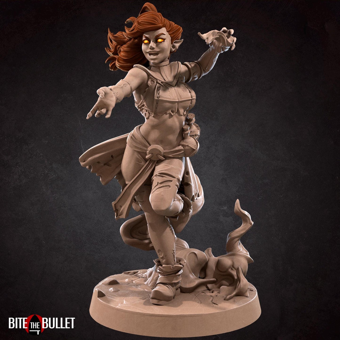 Ember the Firestarter Miniature | Bite the Bullet