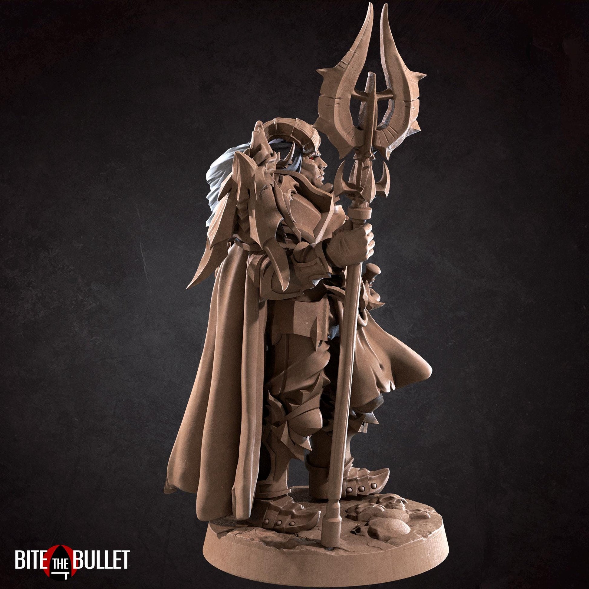 Tiefling Paladin Miniature | Bite the Bullet
