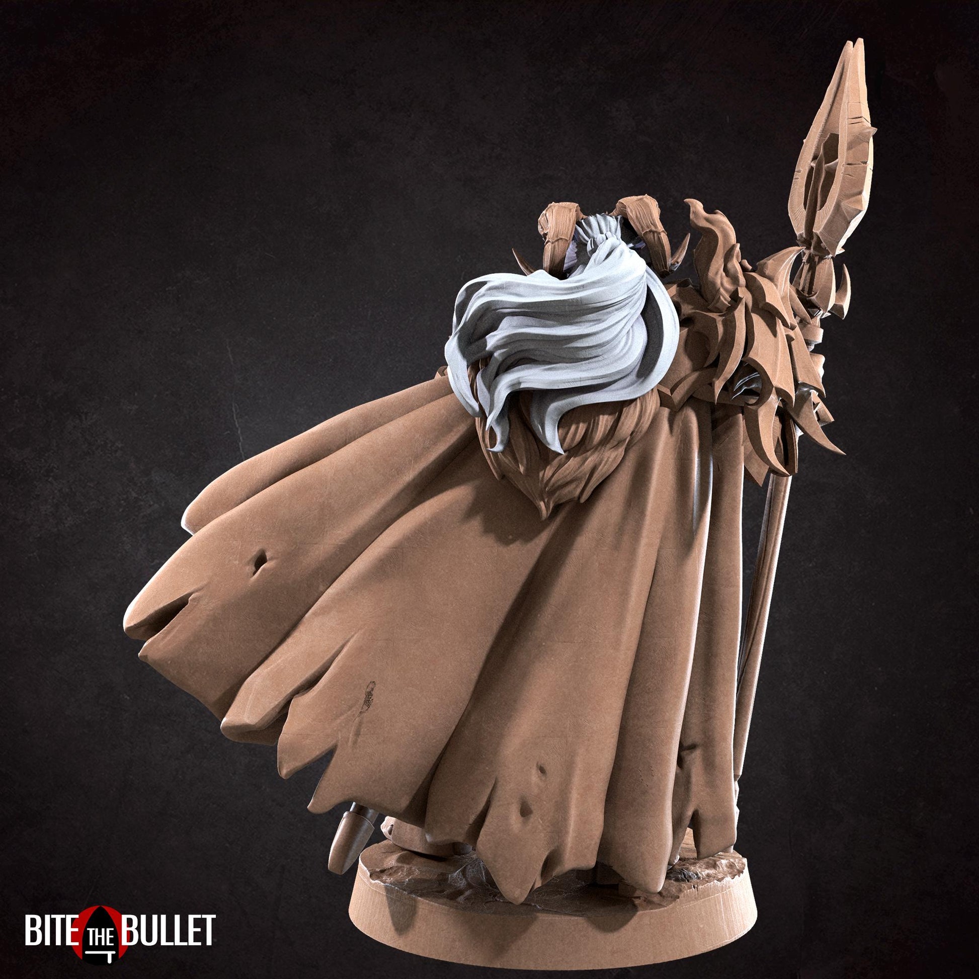 Tiefling Paladin Miniature | Bite the Bullet