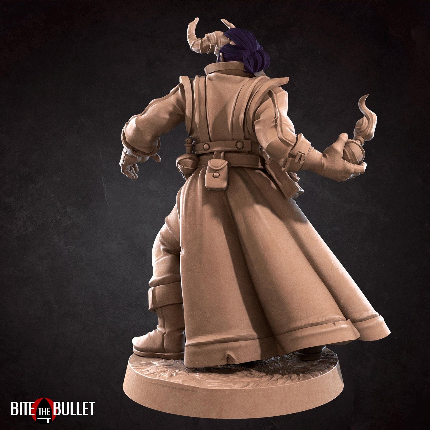 Tiefling Artificer Miniature | Bite the Bullet