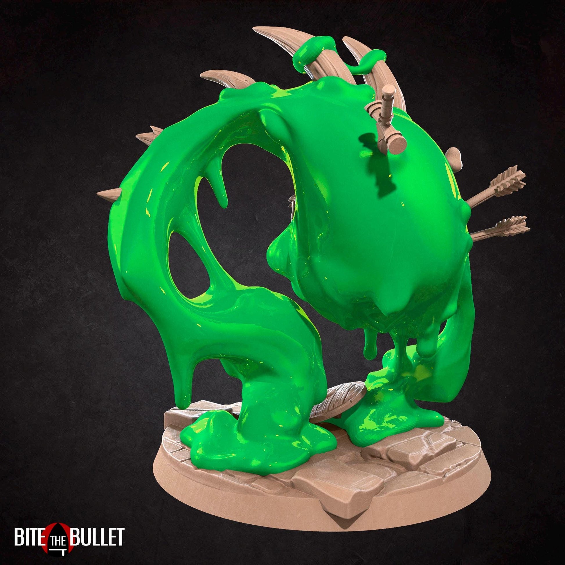 Slime Elemental Miniature | Bite the Bullet