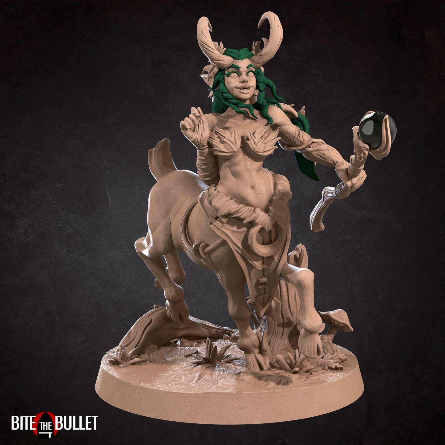 Centaur Dryad Druid Miniature | Bite the Bullet