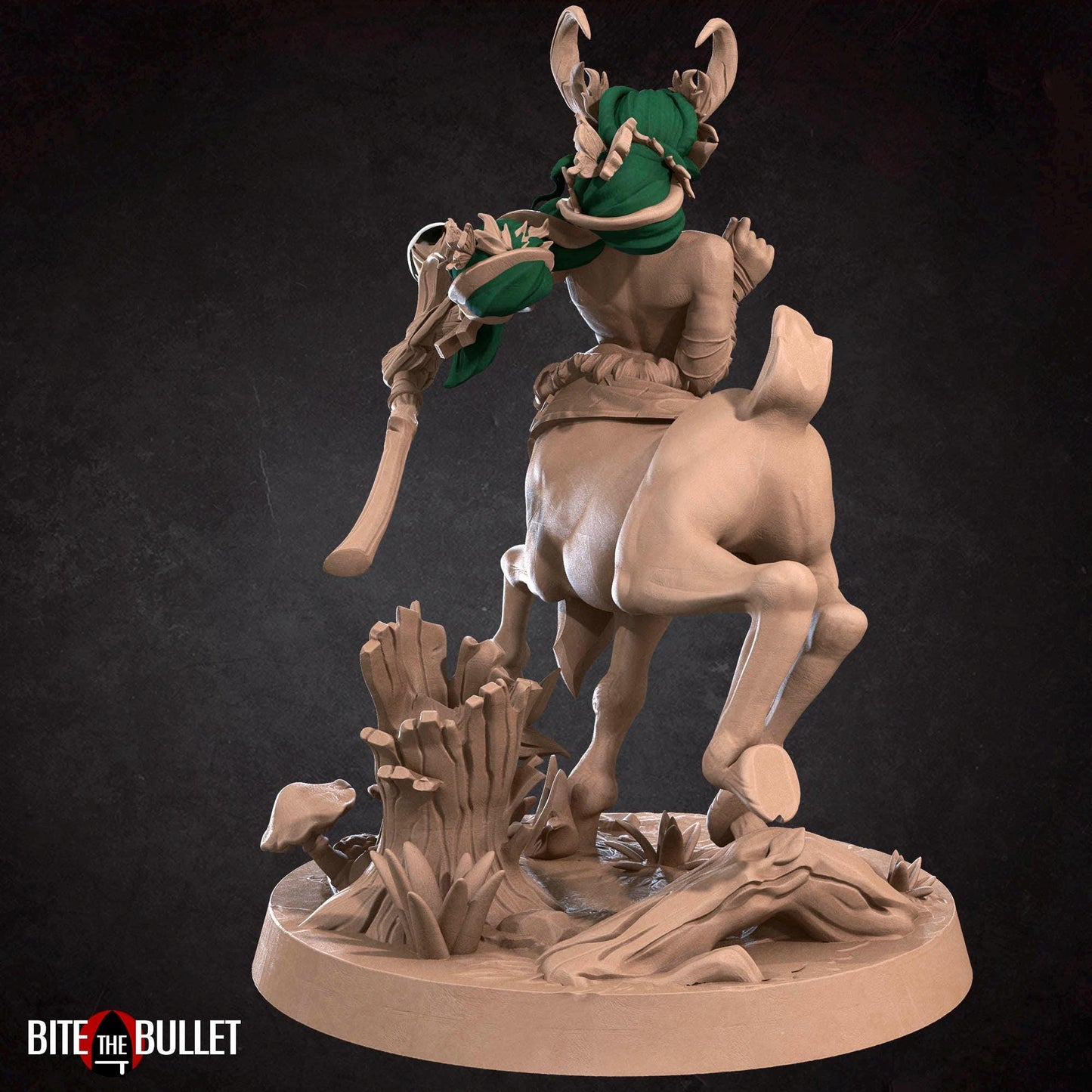 Centaur Dryad Druid Miniature | Bite the Bullet