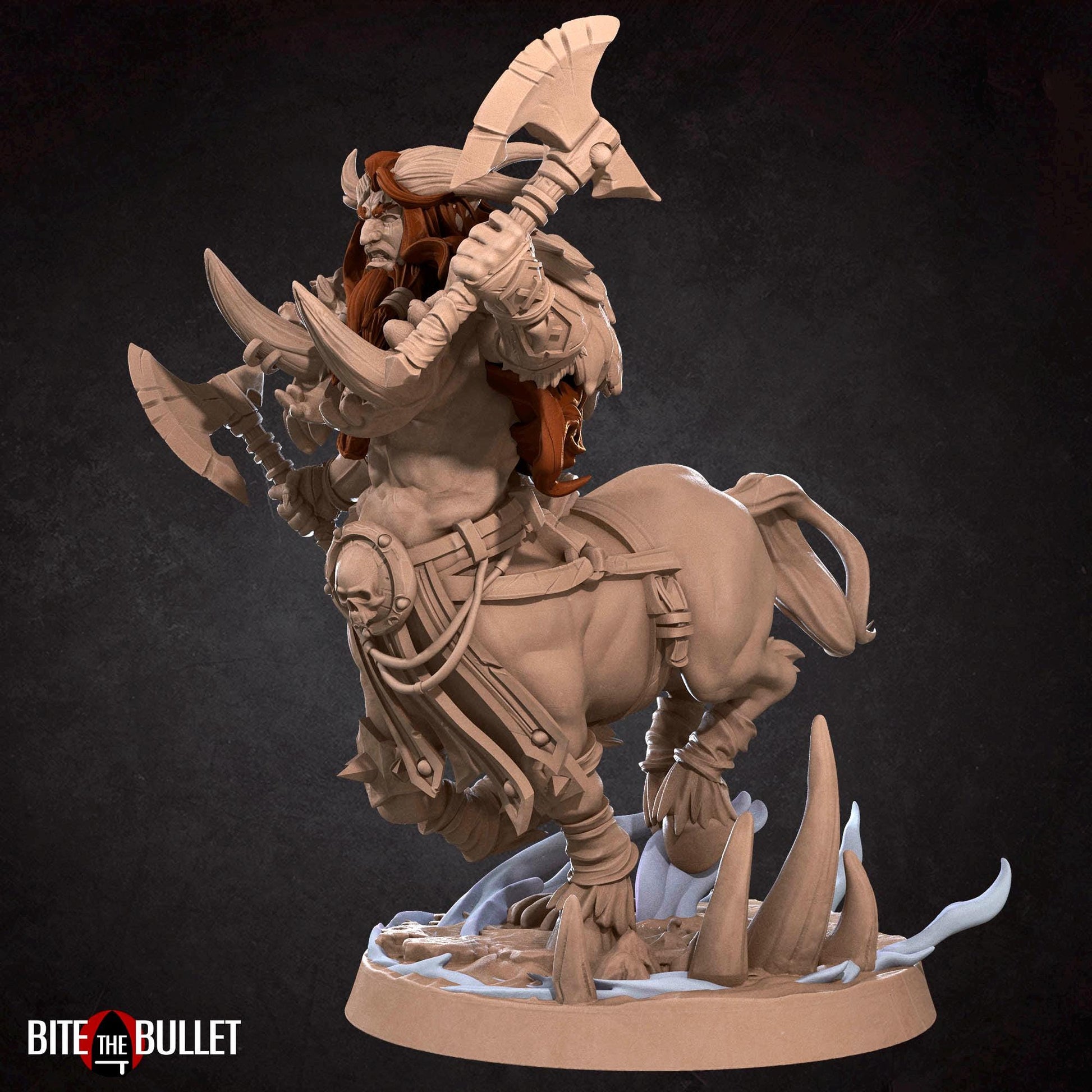 Centaur Barbarian Miniature | Bite the Bullet