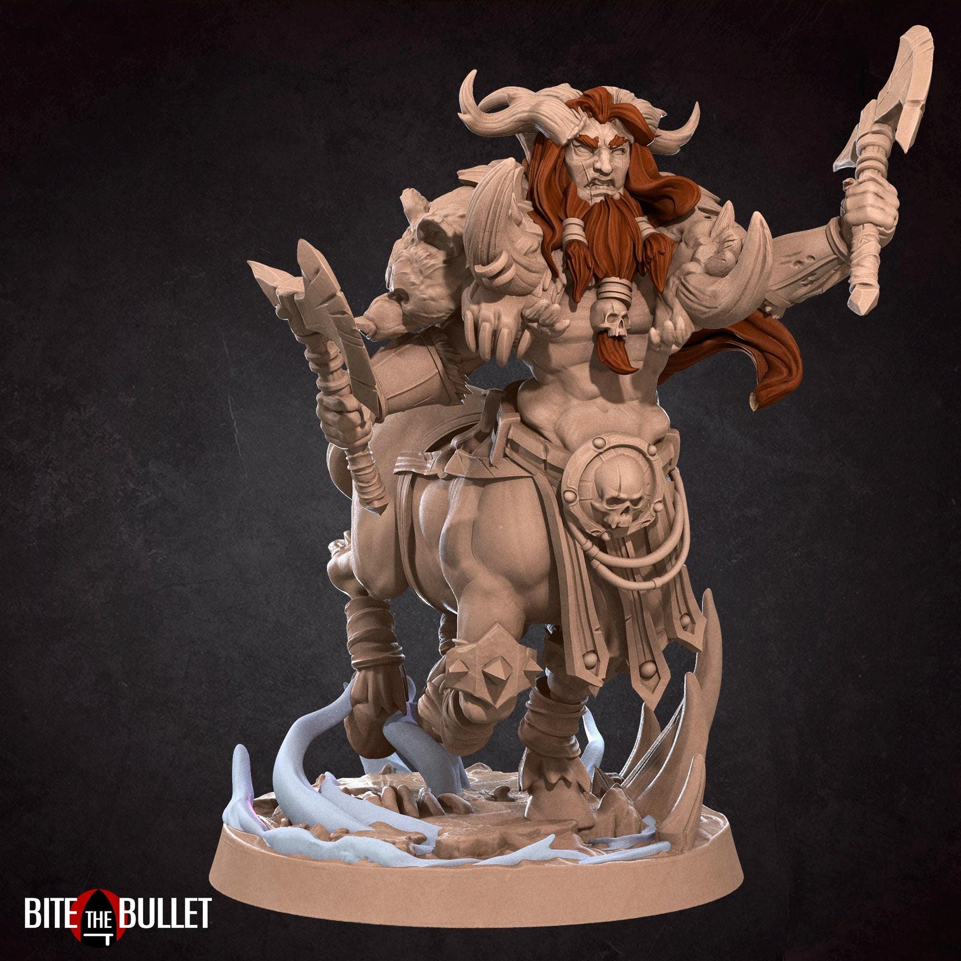 Centaur Barbarian Miniature | Bite the Bullet