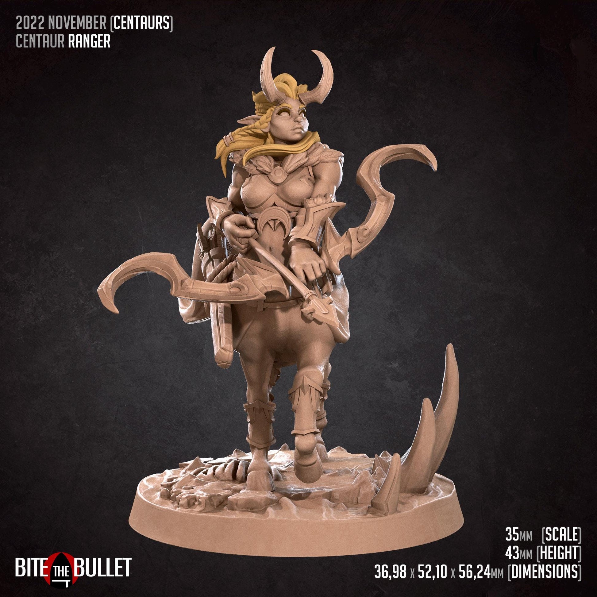 Centaur Ranger Miniature | Bite the Bullet