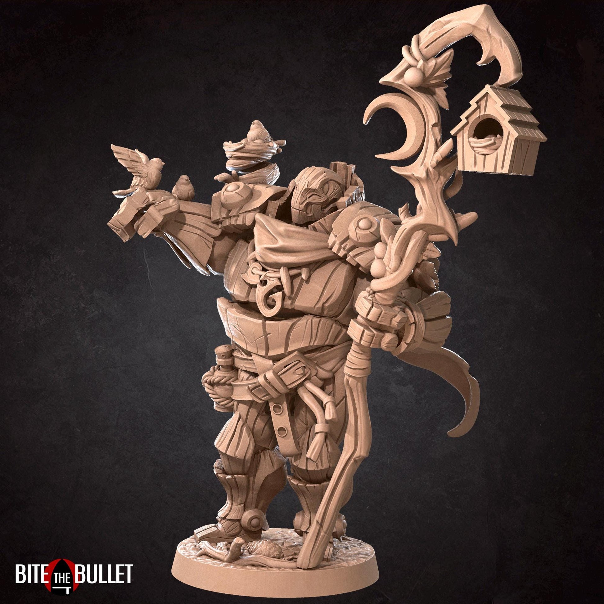 Warforged Druid Miniature | Bite the Bullet