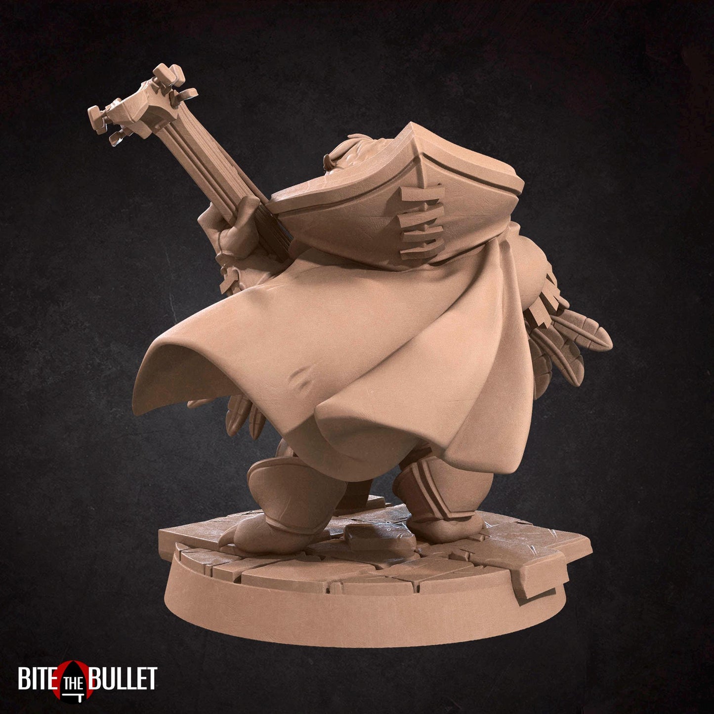 Owlfolk Bard Miniature | Bite the Bullet