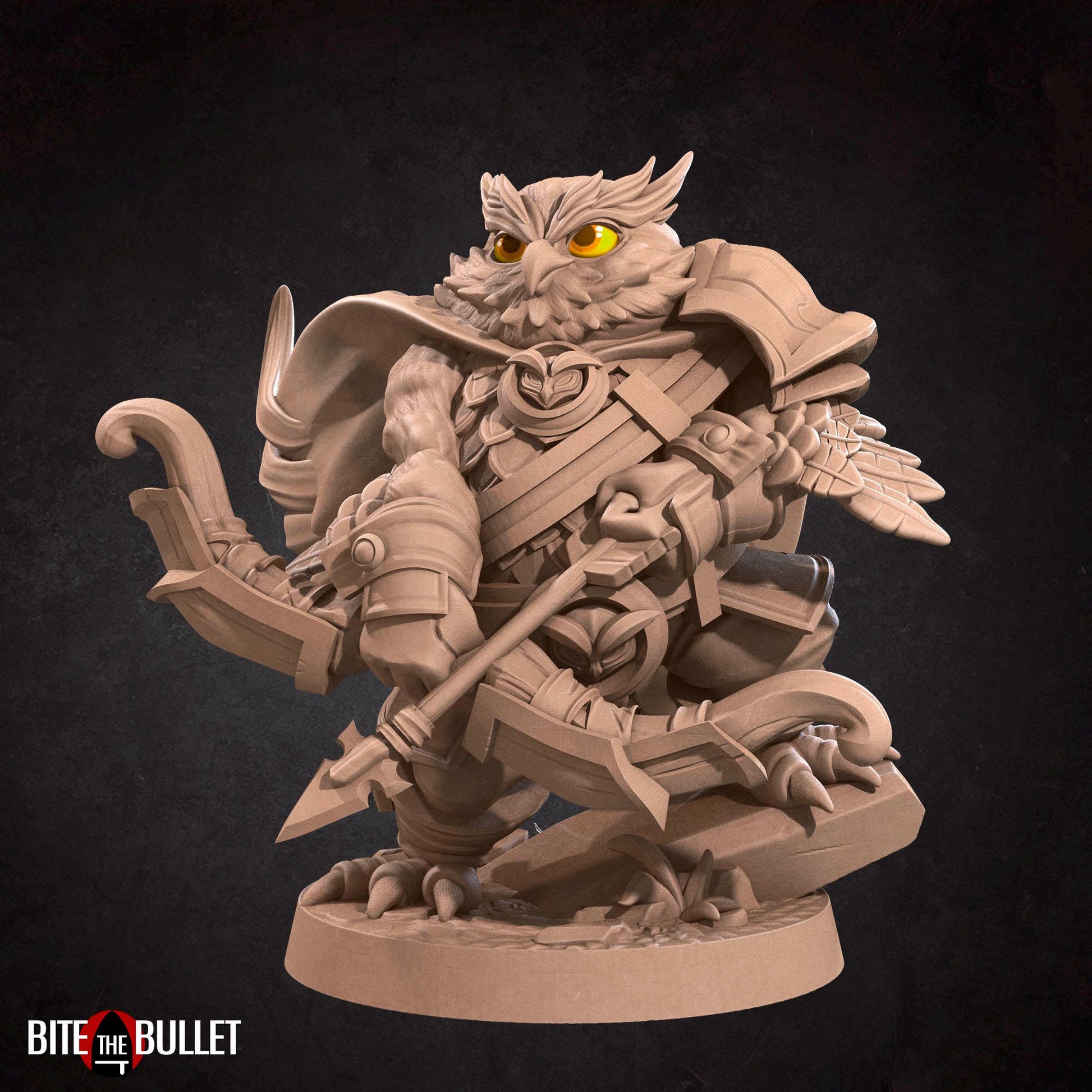 Owlfolk Ranger Miniature | Bite the Bullet