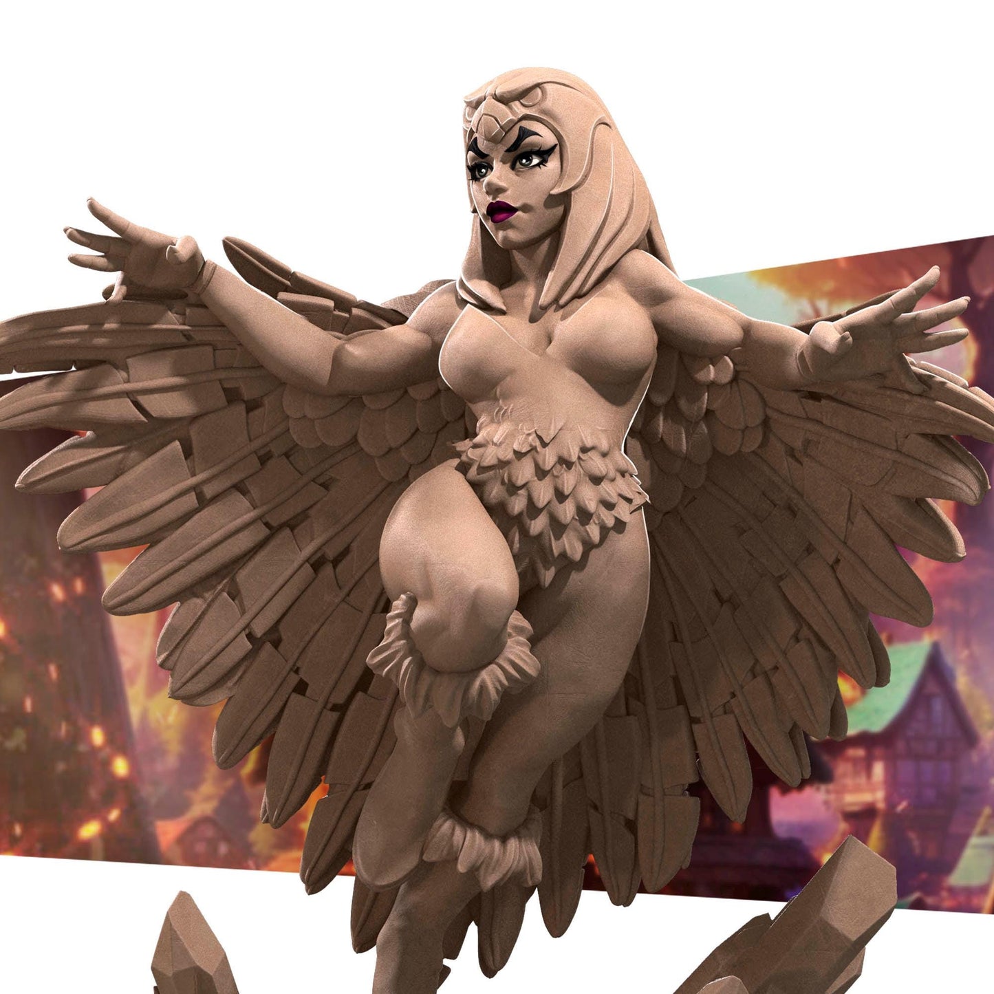 Marina, the Owl Sorceress Miniature | Bite the Bullet