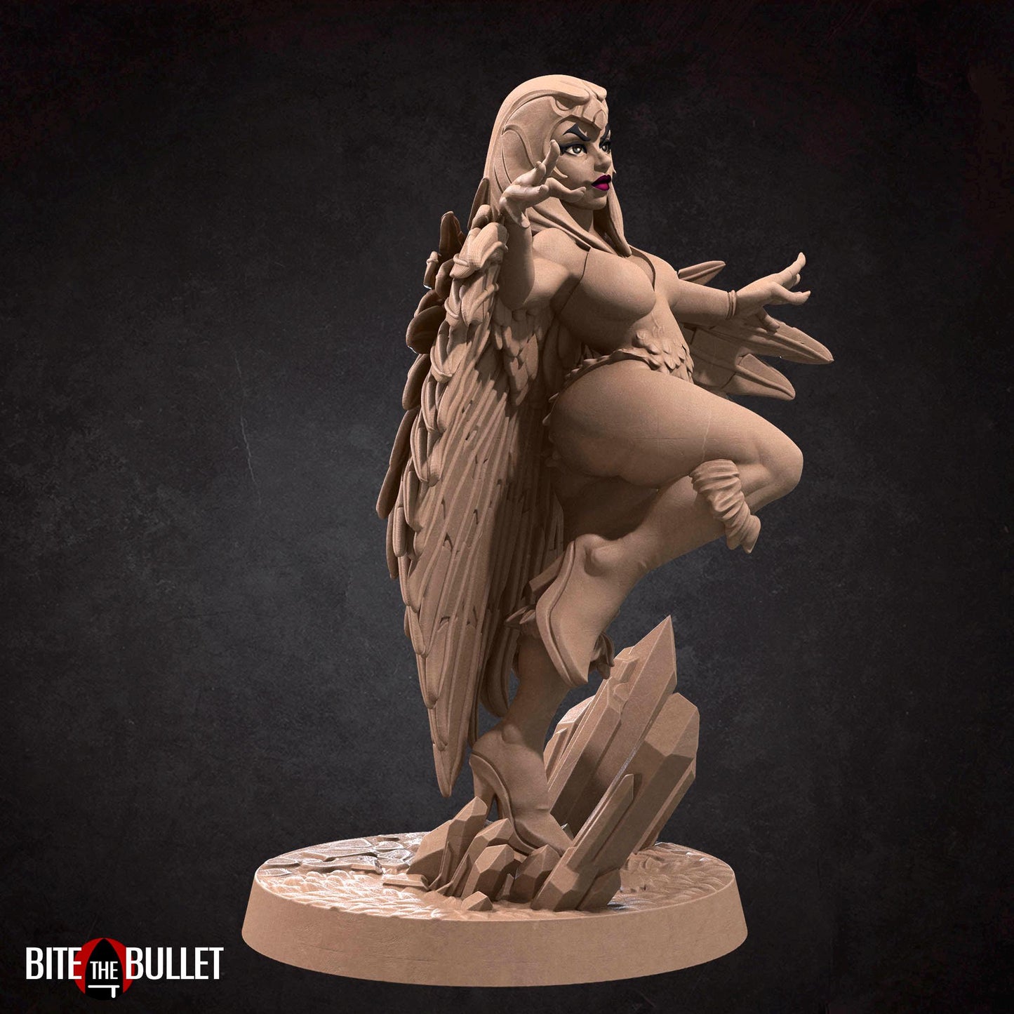 Marina, the Owl Sorceress Miniature | Bite the Bullet