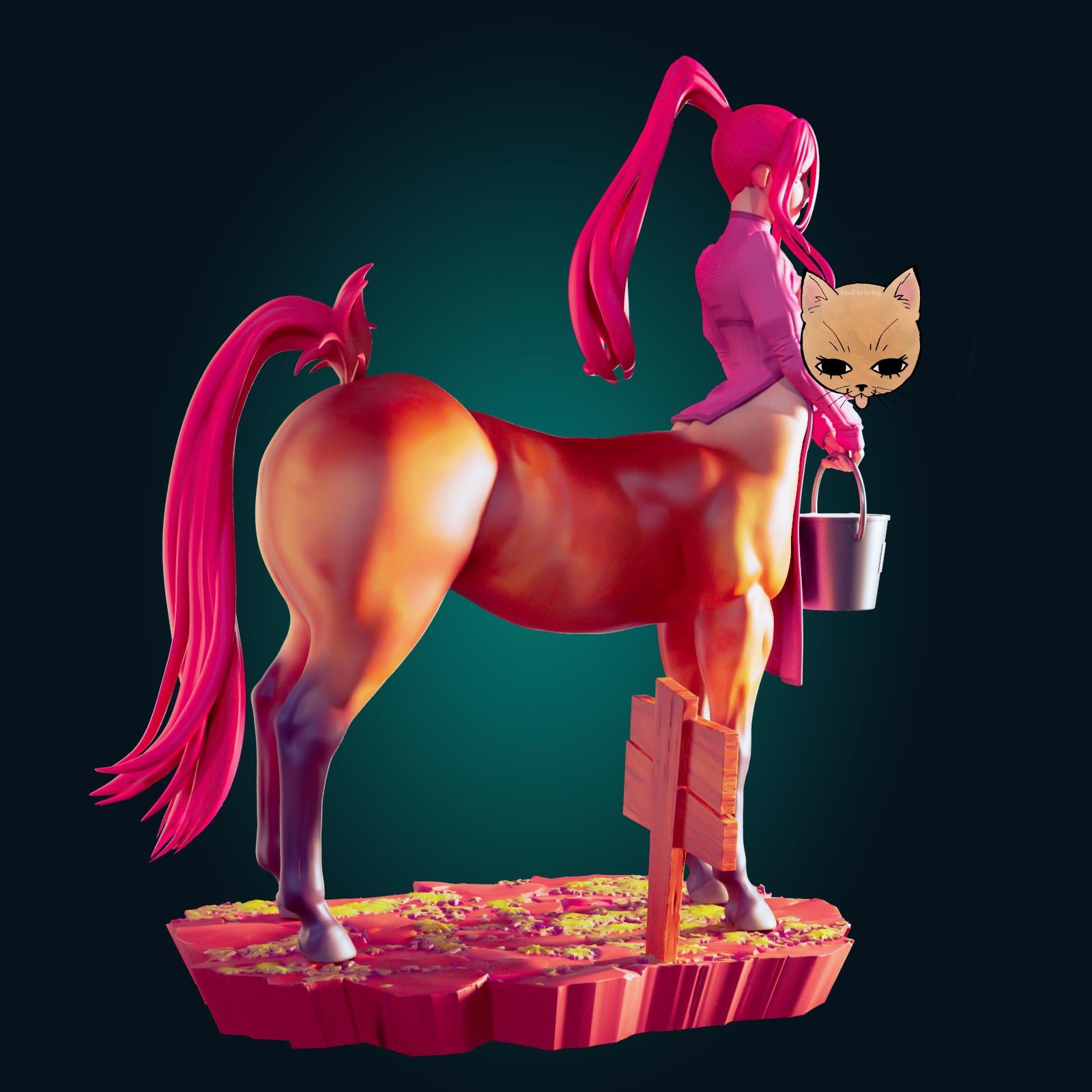 Centaur Girl Model Kit | 3D Resin Printed Figurine | Officer Rhu