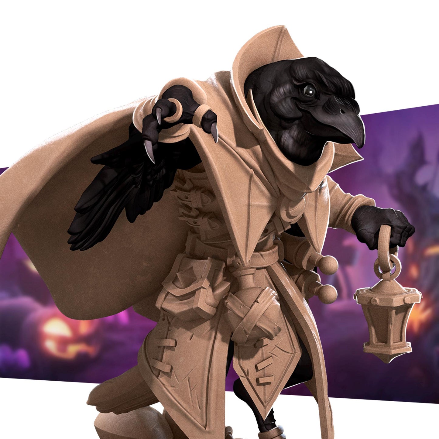 Jen, the Kenku Alchemist Miniature | Bite the Bullet