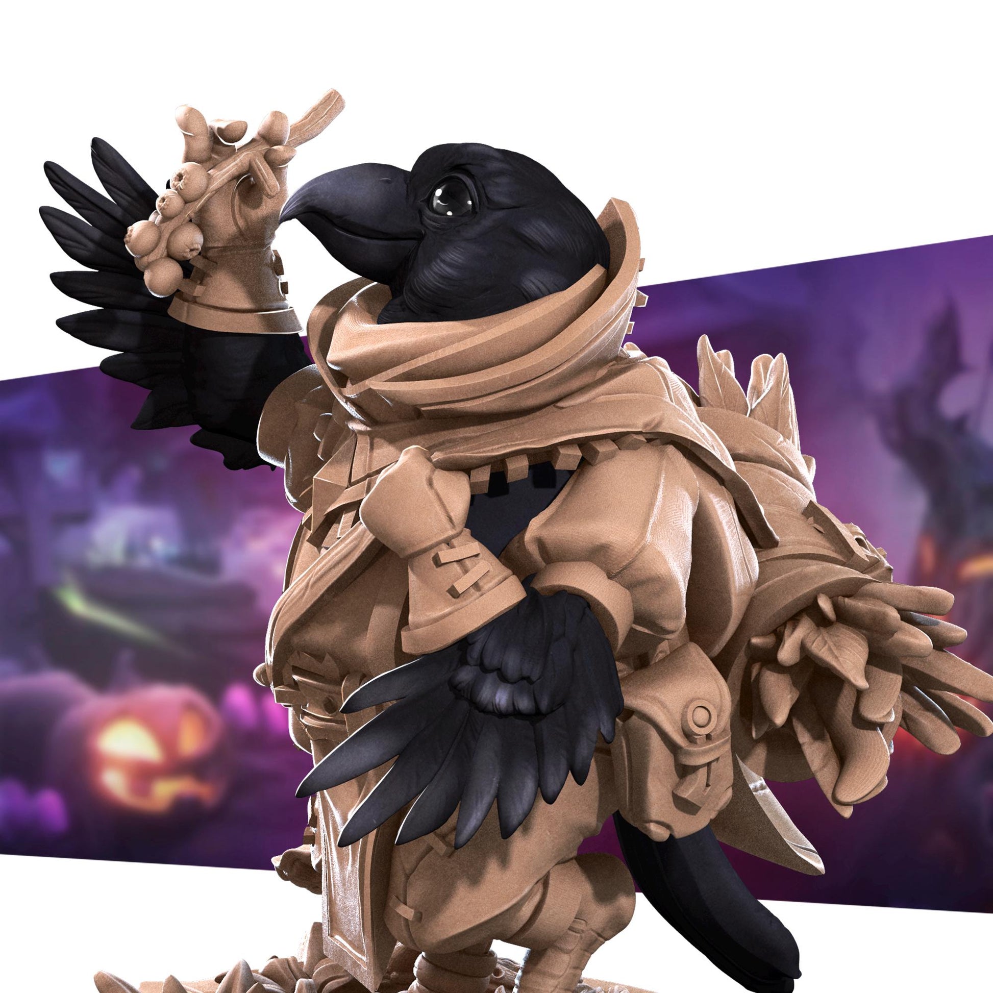 Berry, the Kenku Forager Miniature | Bite the Bullet