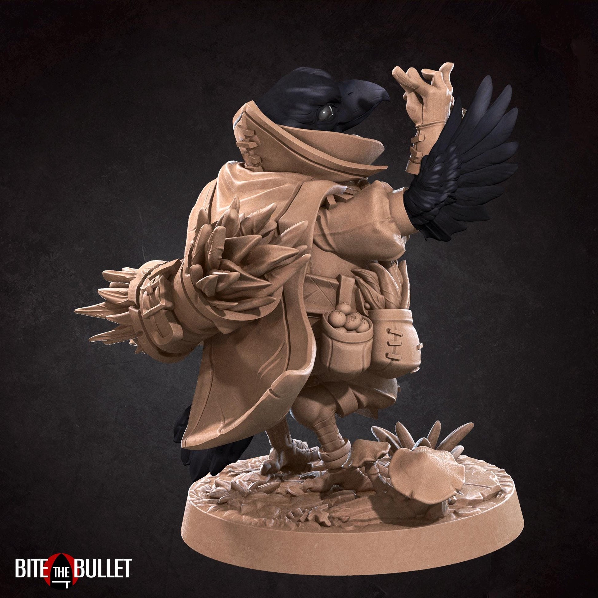 Berry, the Kenku Forager Miniature | Bite the Bullet