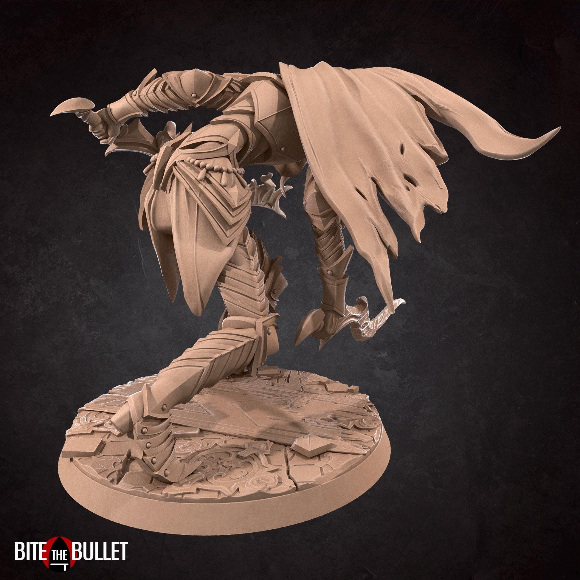 Emma, the Exiled Cathedral Knight Miniature | Bite the Bullet